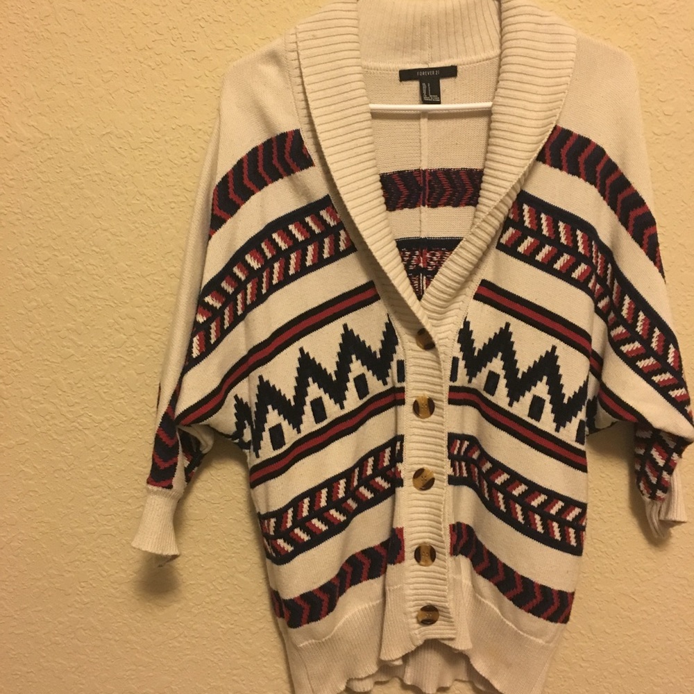 Aztec Winter Cardigan